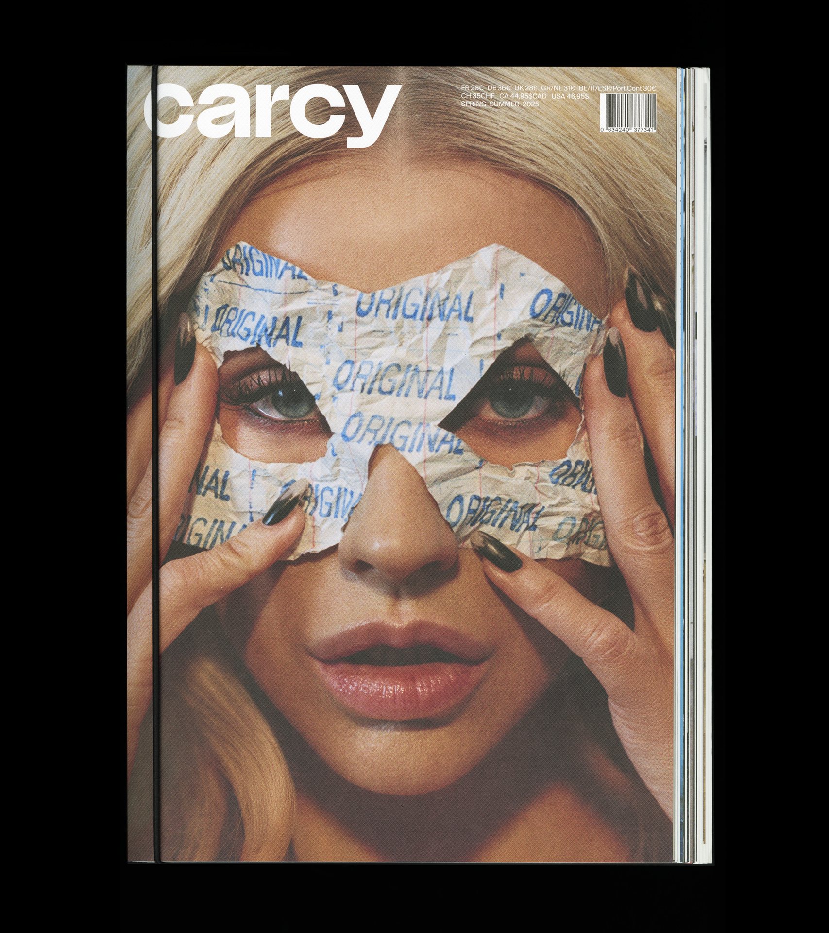 Carcy — couverture du magazine, série gauche, vue 02 — Les Graphiquants